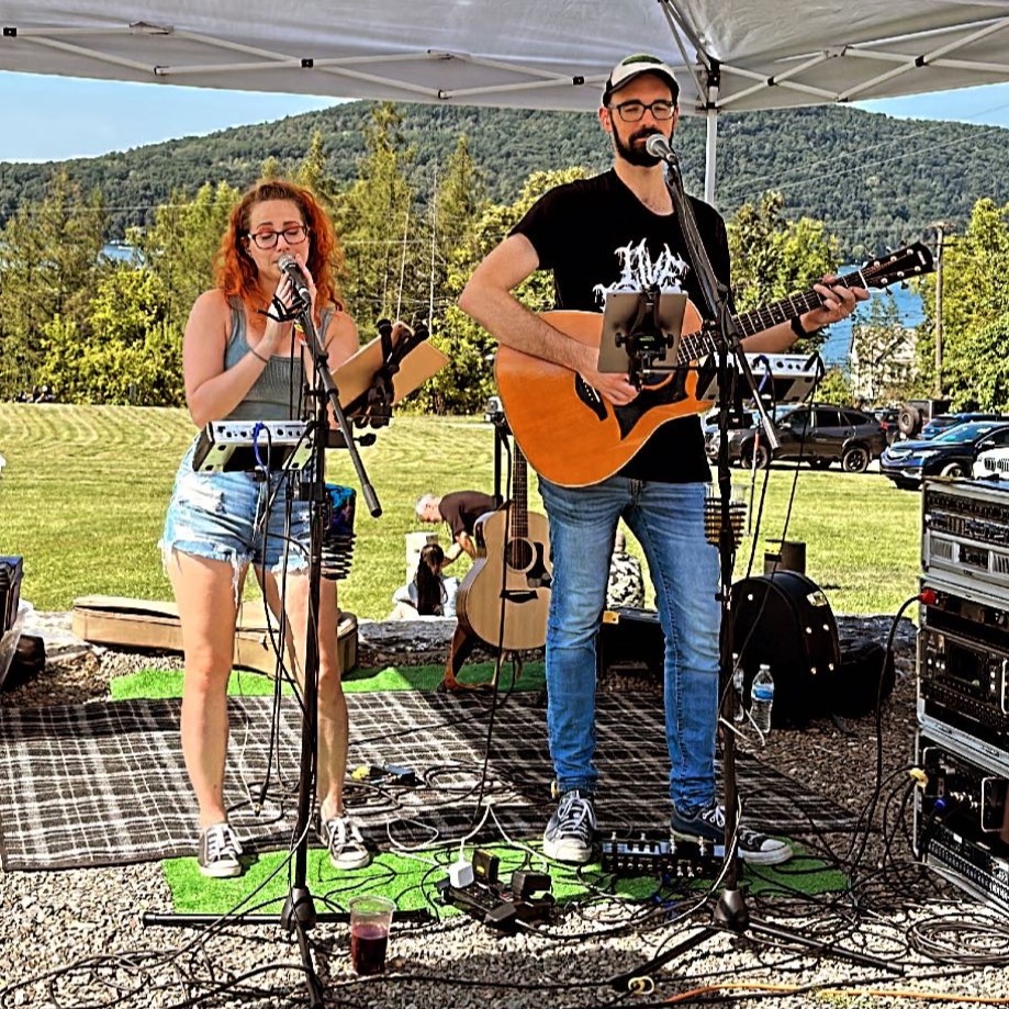 Awful Falafel performance photo from Krookid Leyk Distilling on September 3, 2023